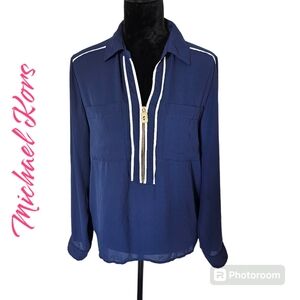 Michael Kors Sheer Blouse